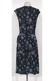 Current Boutique-Armani Collezioni - Black & Grey Spotted Dress Sz 8