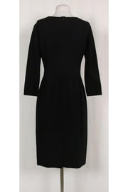 Current Boutique-Armani Collezioni - Black Long Sleeve Dress Sz 8