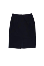 Current Boutique-Armani Collezioni - Black Pencil Skirt Sz 4