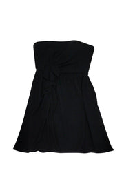 Current Boutique-Armani Collezioni - Black Strapless Dress Sz 12