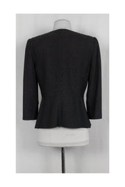 Current Boutique-Armani Collezioni - Black & White Blazer Sz 8
