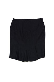 Current Boutique-Armani Collezioni - Black & White Dots Skirt Sz 10