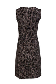 Current Boutique-Armani Collezioni - Brown Animal Print Knit Tank Dress Sz 6
