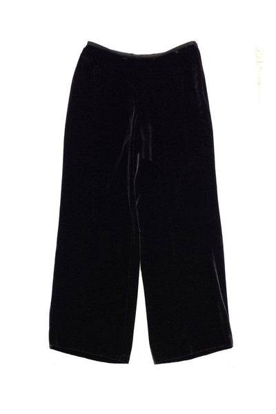 Current Boutique-Armani Collezioni - Brown Velvet Pants Sz 8