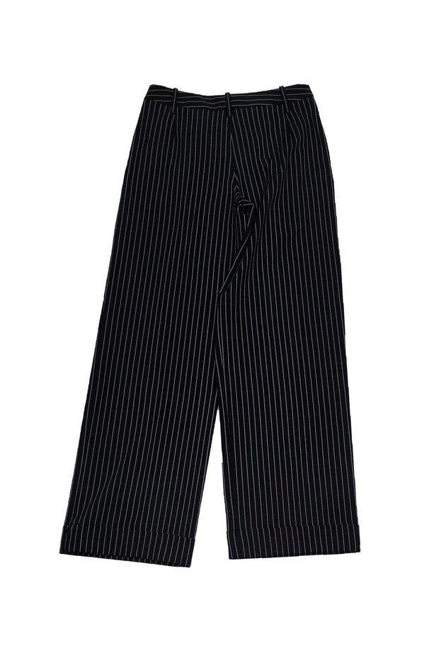 Current Boutique-Armani Collezioni - Grey Pinstripe Pants Sz 8