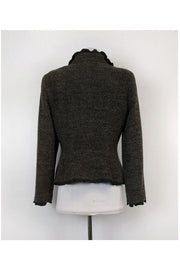 Current Boutique-Armani Collezioni - Grey Wool Jacket Sz 8
