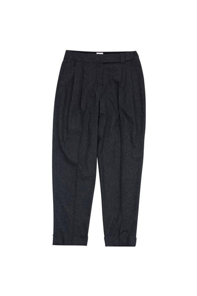 Current Boutique-Armani Collezioni - Grey Wool Trousers Sz 8