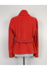 Current Boutique-Armani Collezioni - Orange Jacket Sz 12