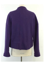 Current Boutique-Armani Collezioni - Purple Wool Jacket Sz 6
