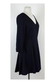 Current Boutique-Armani Exchange - Navy Long Sleeve Flared Dress Sz 2