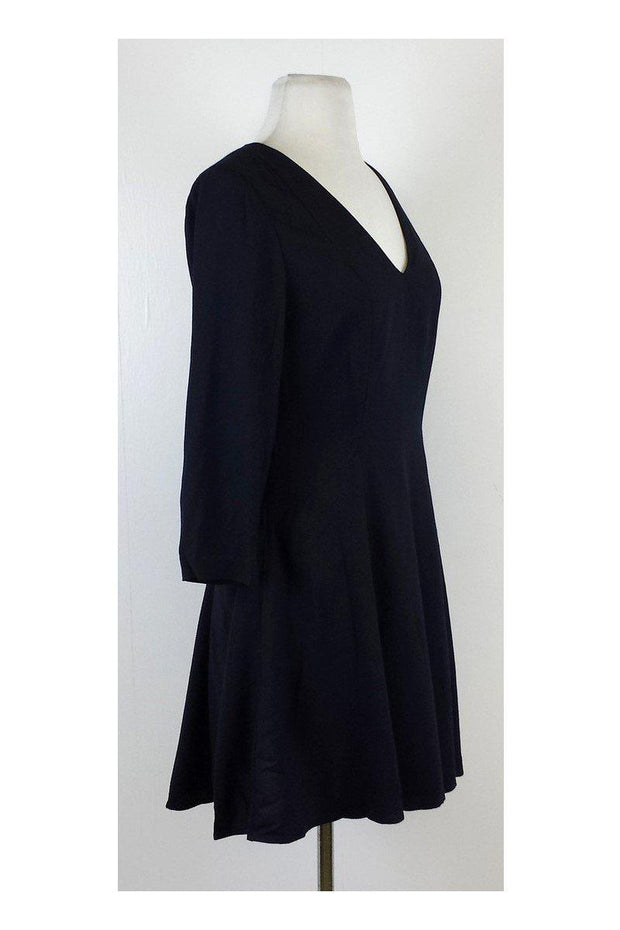 Current Boutique-Armani Exchange - Navy Long Sleeve Flared Dress Sz 2