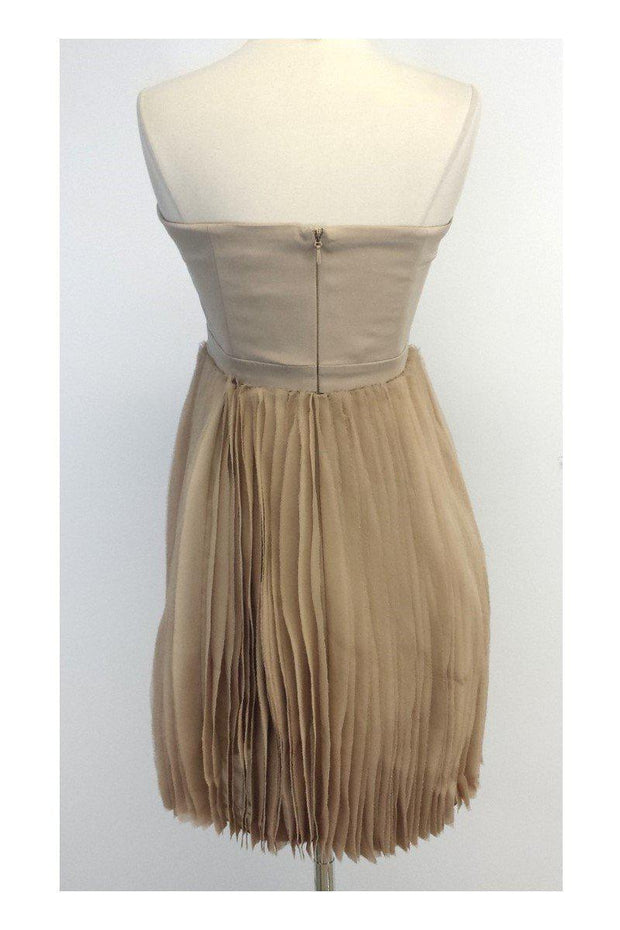 Current Boutique-BCBG Max Azria - Angel Strapless Pleated Skirt Dress Sz 10