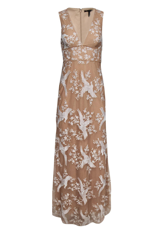 Bcbg embroidered hotsell cocktail dress