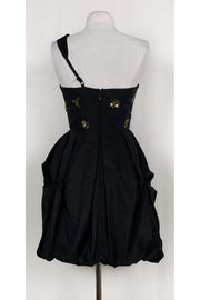 Current Boutique-BCBG Max Azria - Black Bubble Hem Dress Sz 4