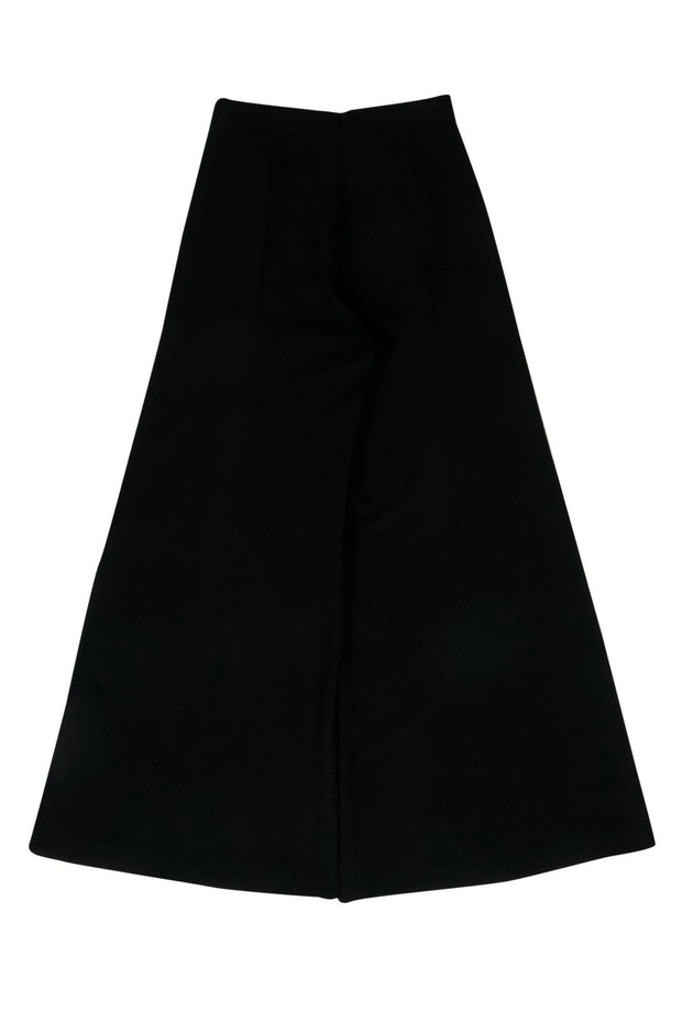 Current Boutique-BCBG Max Azria - Black High-Waisted Wide Leg Trousers Sz XXS