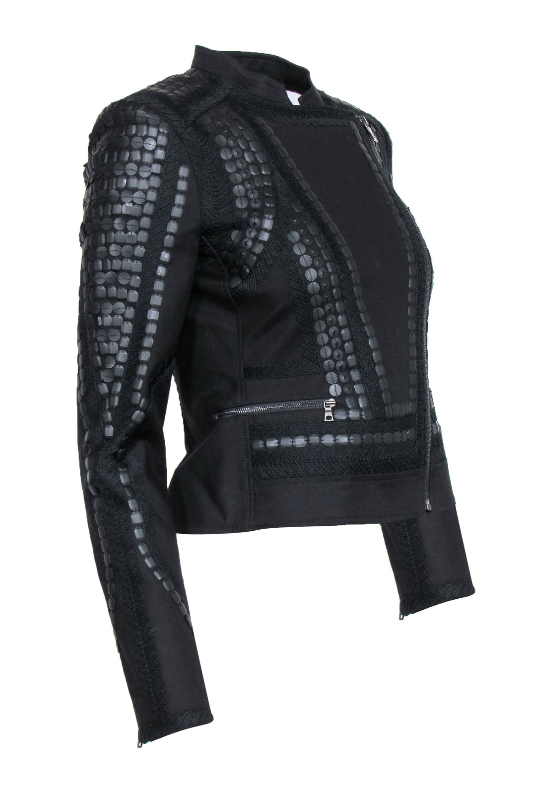 BCBGMaxAzria cropped corset style sale jacket