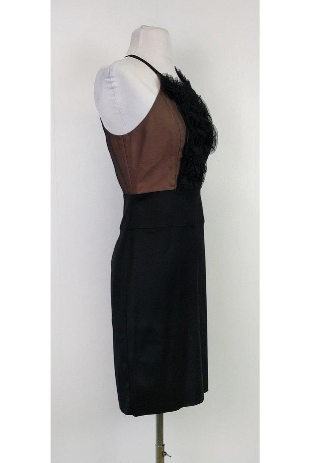 Current Boutique-BCBG Max Azria - Black Ruffle Dress Sz 2