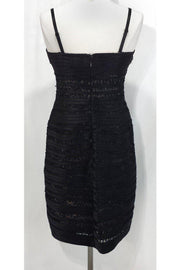 Current Boutique-BCBG Max Azria - Black Strapless Dress w/ Lace Sz 10
