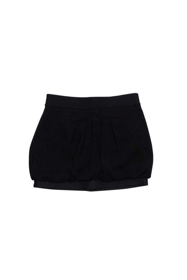 Current Boutique-BCBG Max Azria - Black Woven Miniskirt Sz 2