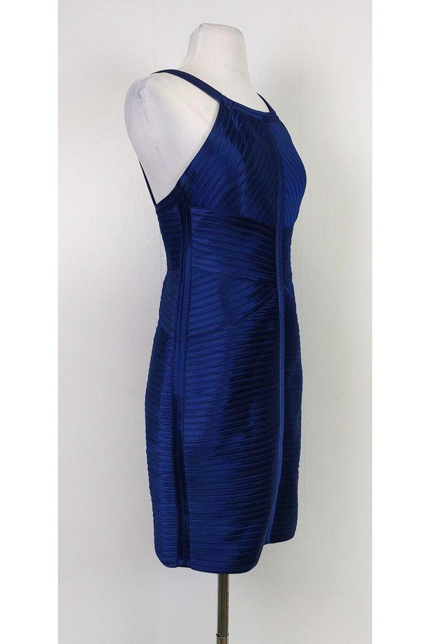 BCBG Max Azria Blue Bandage Dress Sz 8 Current Boutique