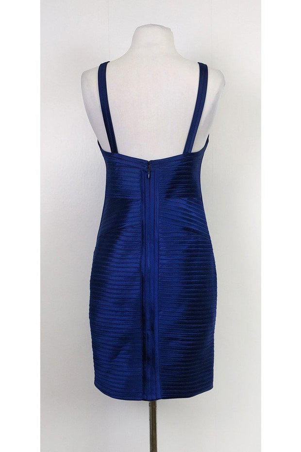 BCBG Max Azria Blue Bandage Dress Sz 8 Current Boutique