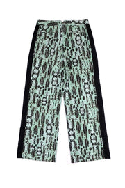 Current Boutique-BCBG Max Azria - Green Printed Pants Sz S