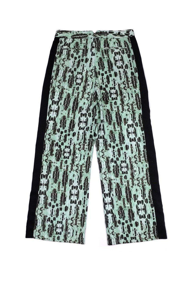 Current Boutique-BCBG Max Azria - Green Printed Pants Sz S
