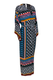 Current Boutique-BCBG Max Azria - Multicolor Printed Dolman Sleeve Jumpsuit Sz XXS