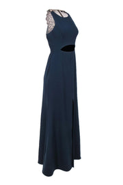 Bcbg top navy gown