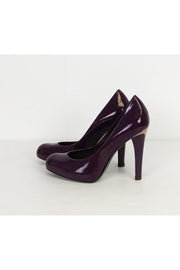 Current Boutique-BCBG Max Azria - Purple Leather Heels Sz 6