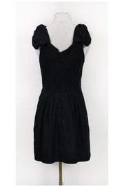 Current Boutique-BCBG Max Azria Runway - Black Textured Dress Sz 2