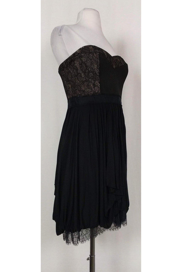 Current Boutique-BCBG Max Azria - Strapless Black Dress Sz S