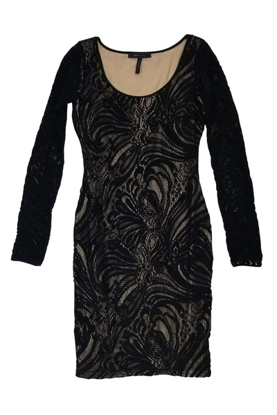 Current Boutique-BCBG Max Azria - Tanya Black Lace Dress Sz S