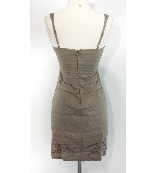 Current Boutique-BCBG Max Azria - Tiered Cotton Sheath Dress Sz 0