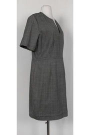 Current Boutique-BOSS Hugo Boss - Grey Wool Dress Sz 12