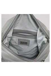 Current Boutique-Badgley Mischka - Grey Zipper Shoulder Bag