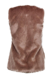 Current Boutique-Bagatelle - Pink Faux Fur Vest Sz S