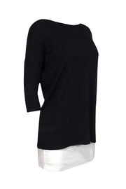 Current Boutique-Bailey 44 - Black Dress w/ Contrast Underlay Sz XS
