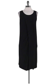 Current Boutique-Balenciaga - Black Gathered Dress Sz 6