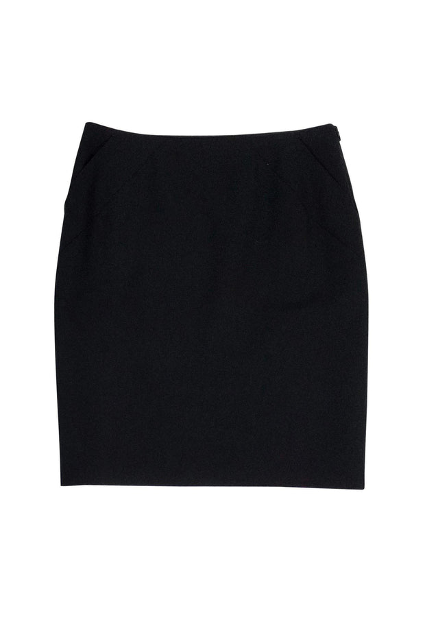 Current Boutique-Balenciaga - Black Miniskirt w/ Pockets Sz 8