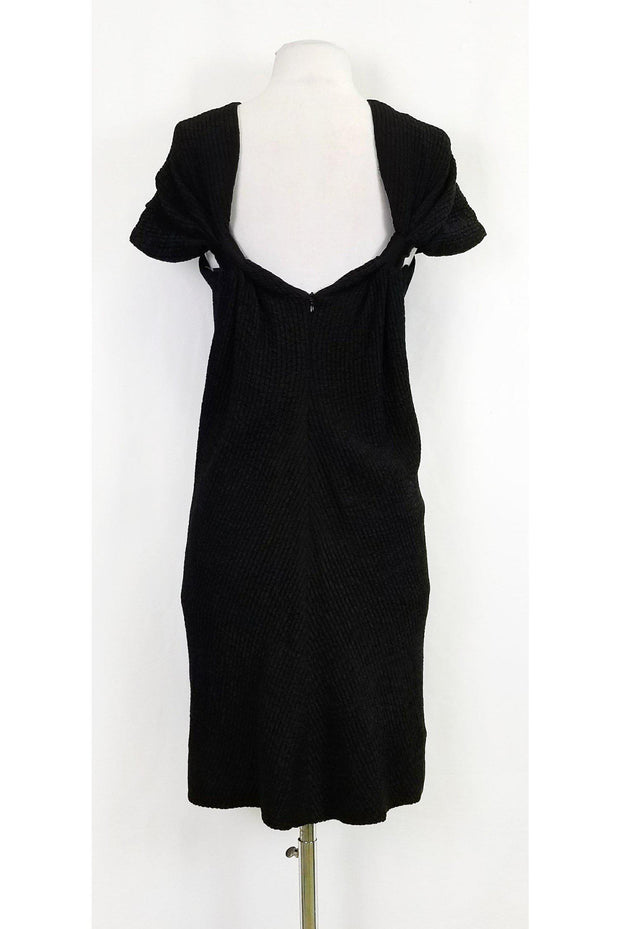 Current Boutique-Balenciaga - Black Textured Dress Sz 2
