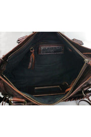 Current Boutique-Balenciaga - Brown Fringe Shoulder Bag