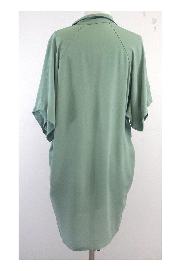 Current Boutique-Balenciaga - Seafoam Green Short Sleeve Shift Dress Sz 6