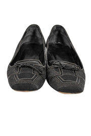 Current Boutique-Bally - Black Canvas Loafers Sz 8