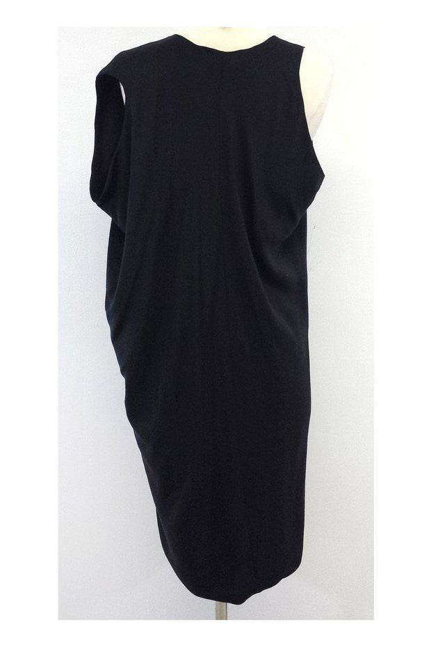 Current Boutique-Bally - Black Silk Sleeveless Dress Sz S