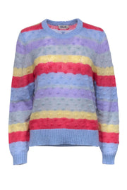 Current Boutique-Baum Und Pferdgarten - Multicolor Stripe Mohair Blend Sweater Sz MS