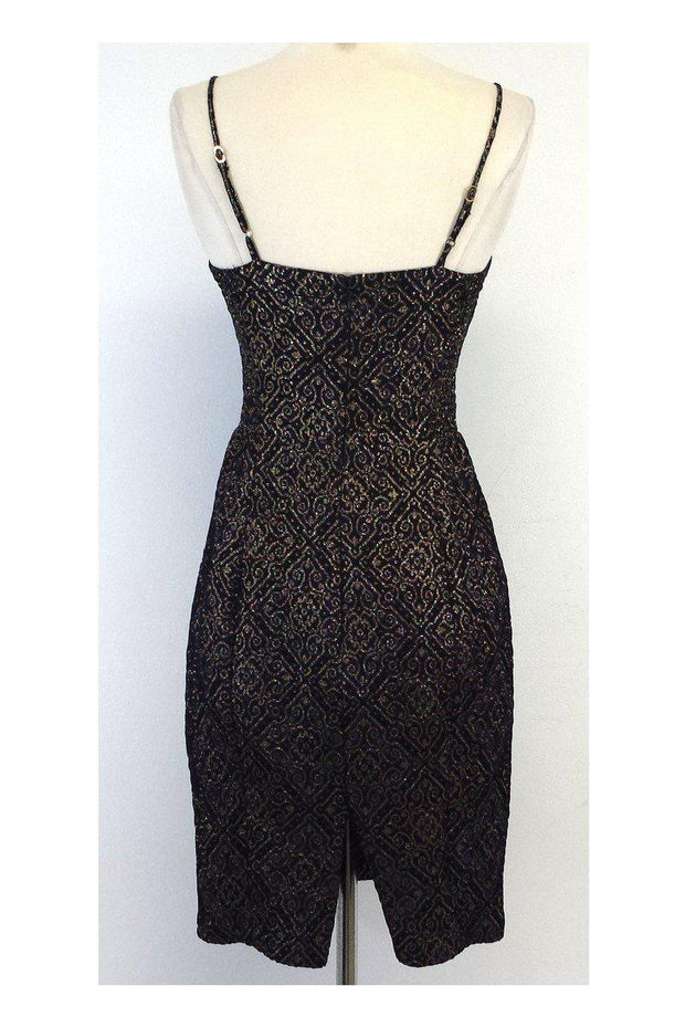 Current Boutique-Betsey Johnson - Embroidered Bodycon Dress Sz 2