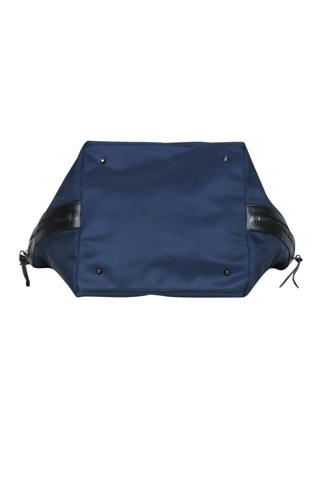 Current Boutique-Botkier - Navy Nylon Zipper Tote Bag