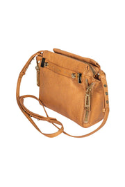 Current Boutique-Botkier - Tan Leather Expandable Crossbody