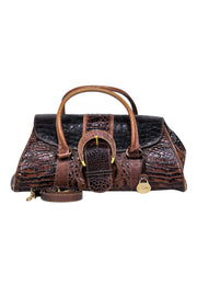 Brahmin Authentic Crocodile Leather Bag, Luxury, Bags & Wallets on Carousell